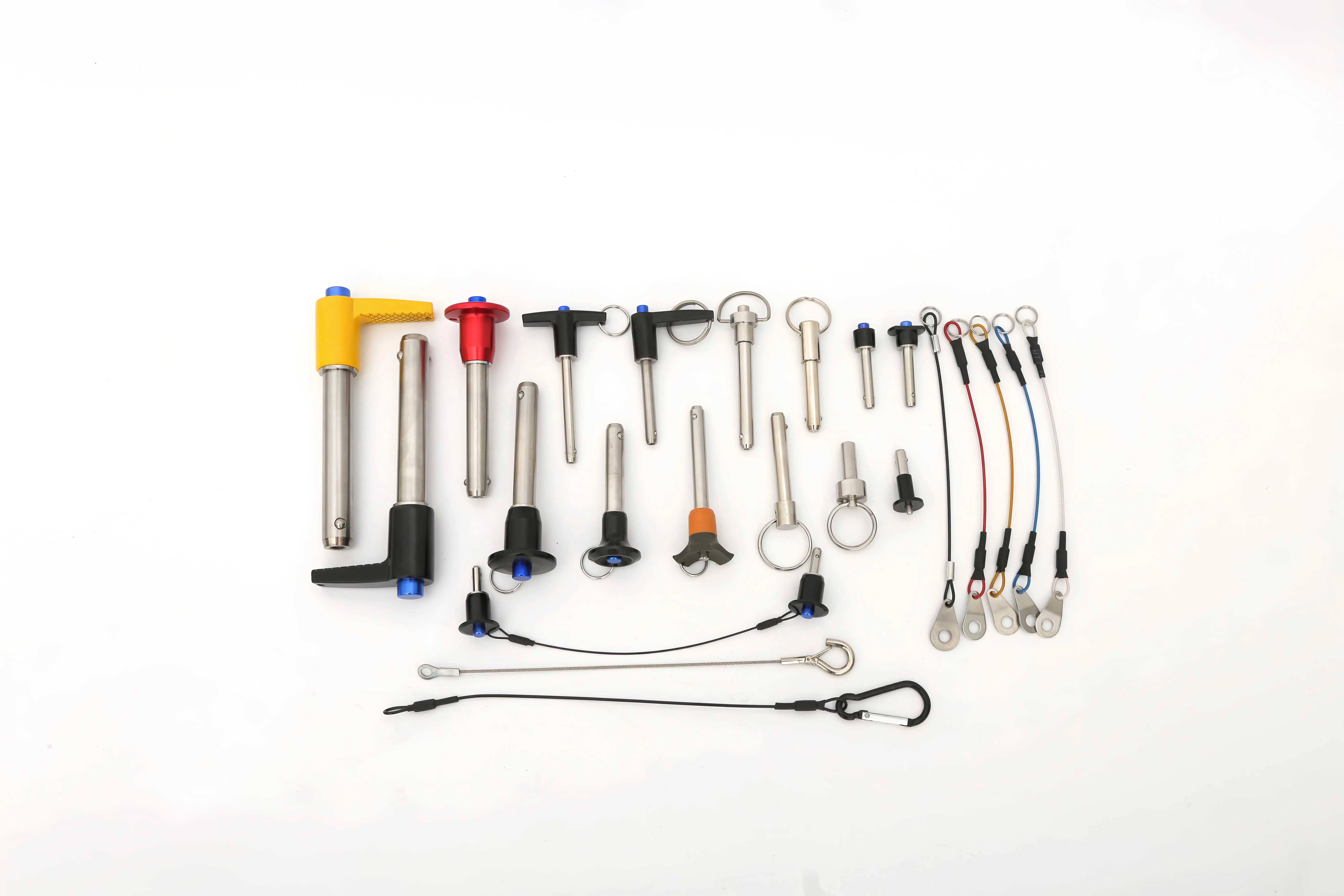 Discover fasteners types such as indexing plungers and quick release pins, ideal for CNC fixtures, automation lines, and heavy machinery where precision and speed matter.